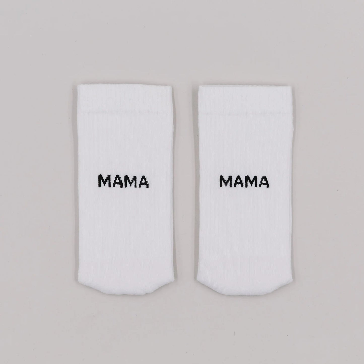 Socken weiß Mama
