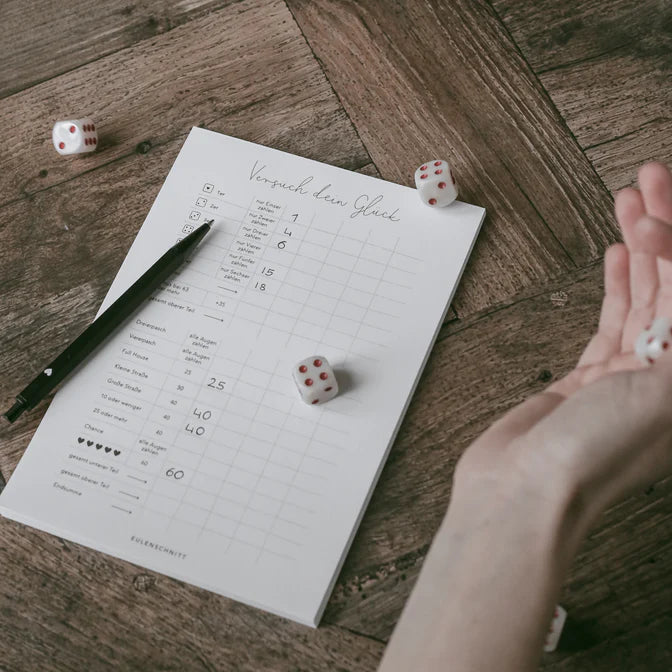 Spiel Block versuch dein Glück