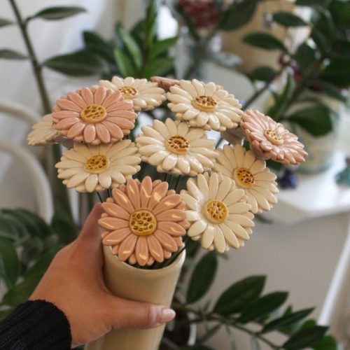 Blumenstrauß mit Vase Wien